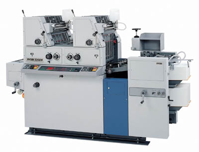 true 2 color press